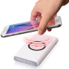Power bank с беспроводной зарядкой 10 000 mAh белый - 3